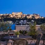 arion hotel'roof top in athens